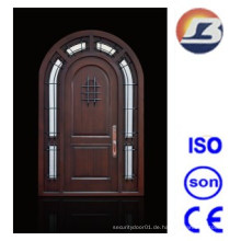 Special Design Außenansicht Meranti Solid Wooden Door